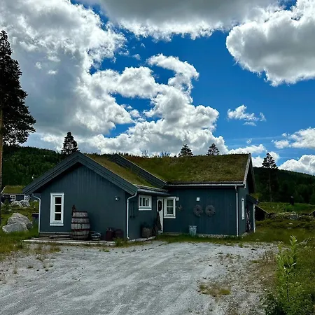 Dom wakacyjny Modern Mountain Near Nesfjellet Golf Course Nesbyen